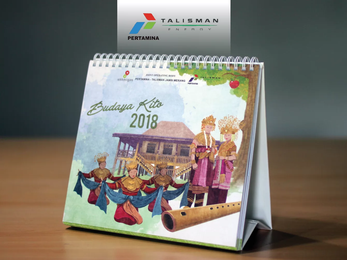 Pertamina-Talisman Energy Pop-Up Calendar